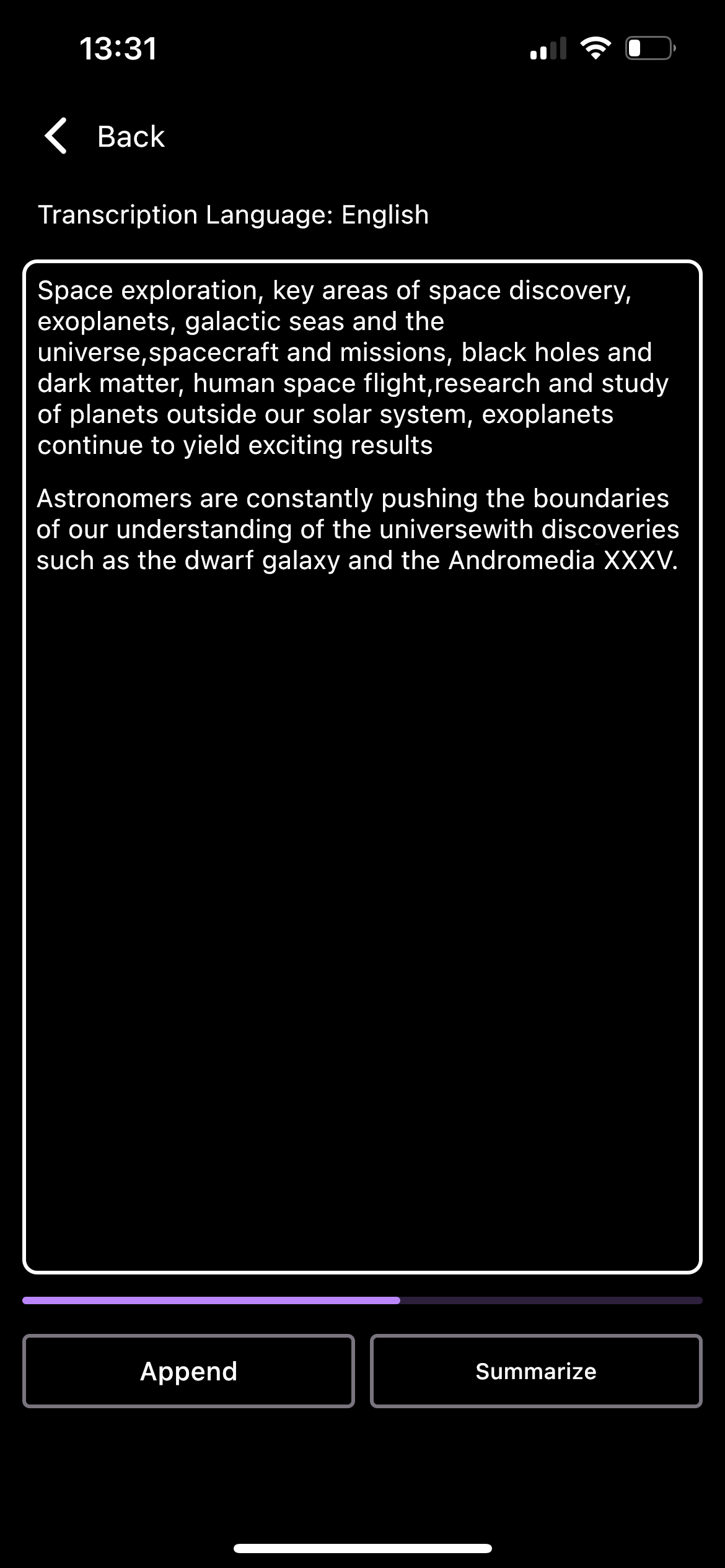 Notely Voice Transcribe